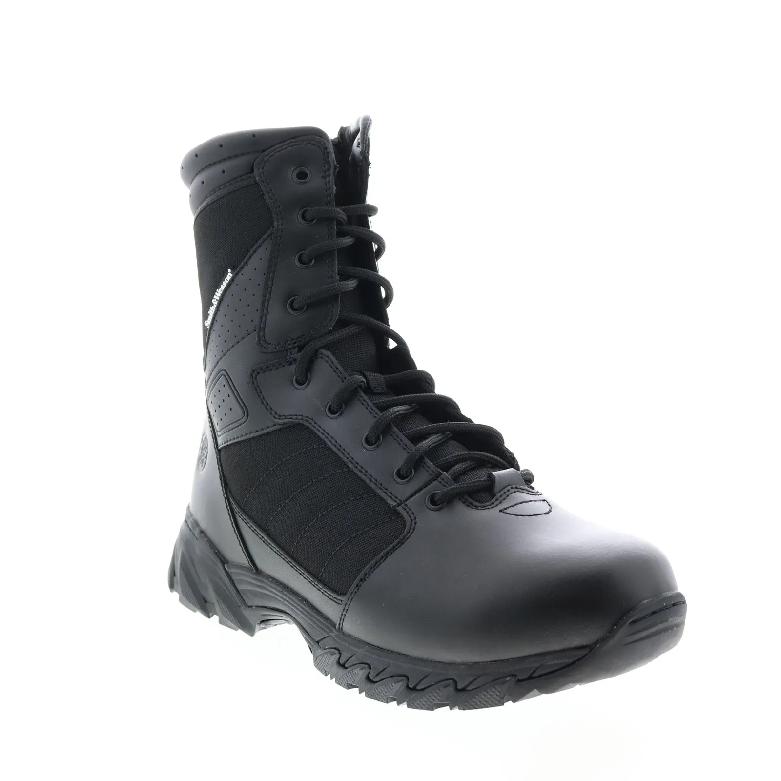 Smith & Wesson Breach 2.0 8" Side Zip 810201 Mens Black Tactical Boots Comfortable fit Northern Resident