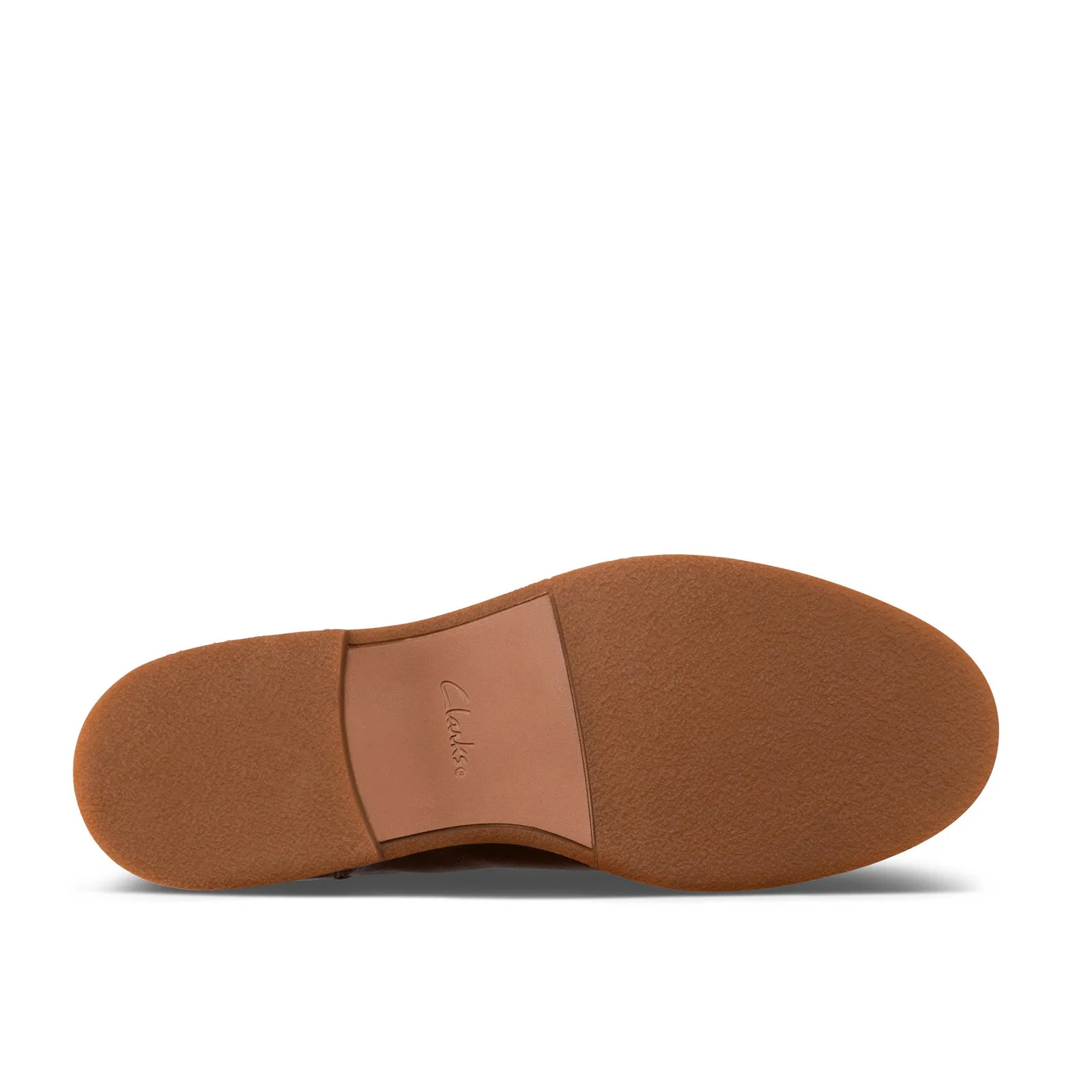 Clarks Cologne Arlo 2 26174770 Womens Brown Leather Slip On Chelsea Boots Neutral Colors
