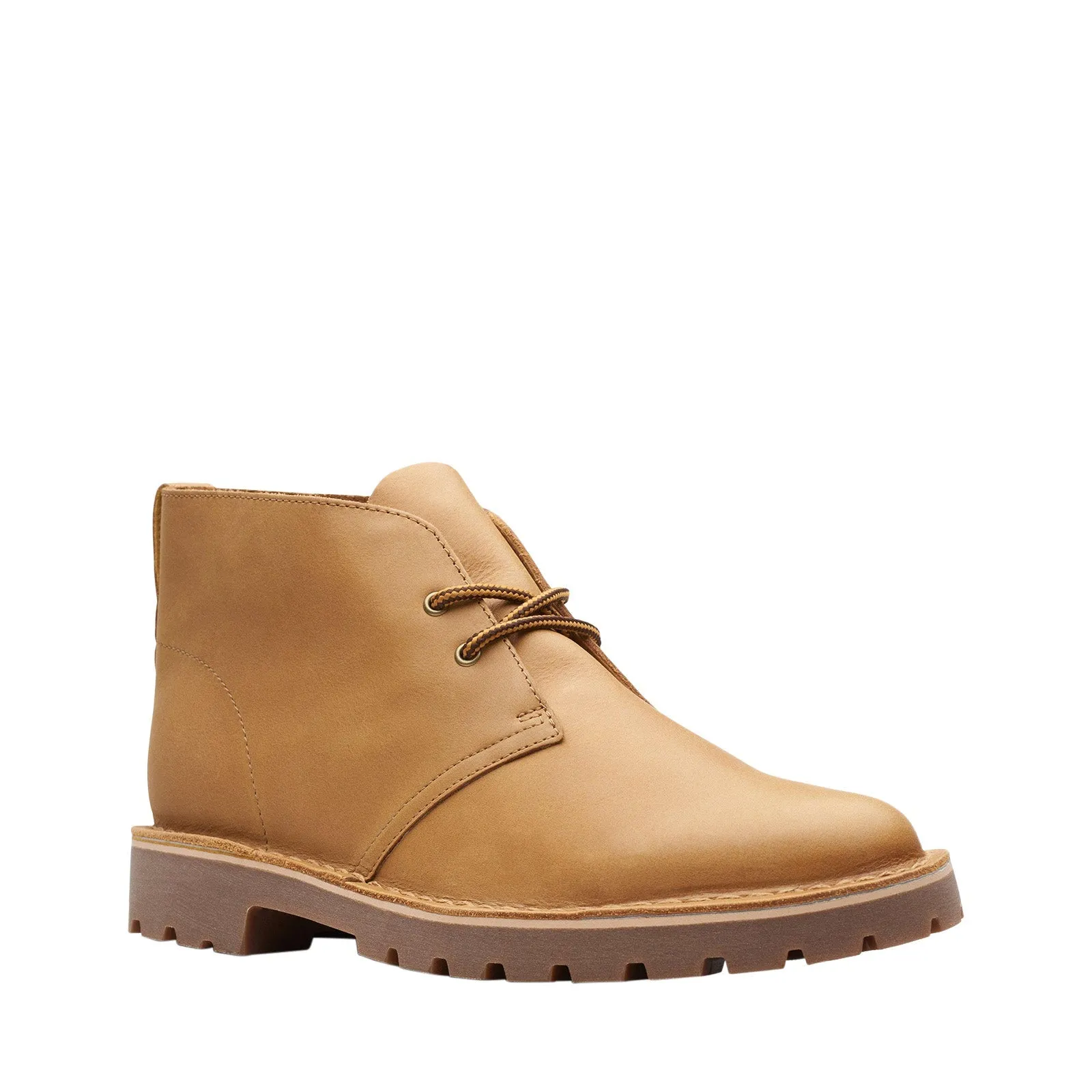 Adventure Gear Moisture-wicking Clarks Overdale Mid 26168723 Mens Brown Nubuck Lace Up Chukkas Boots