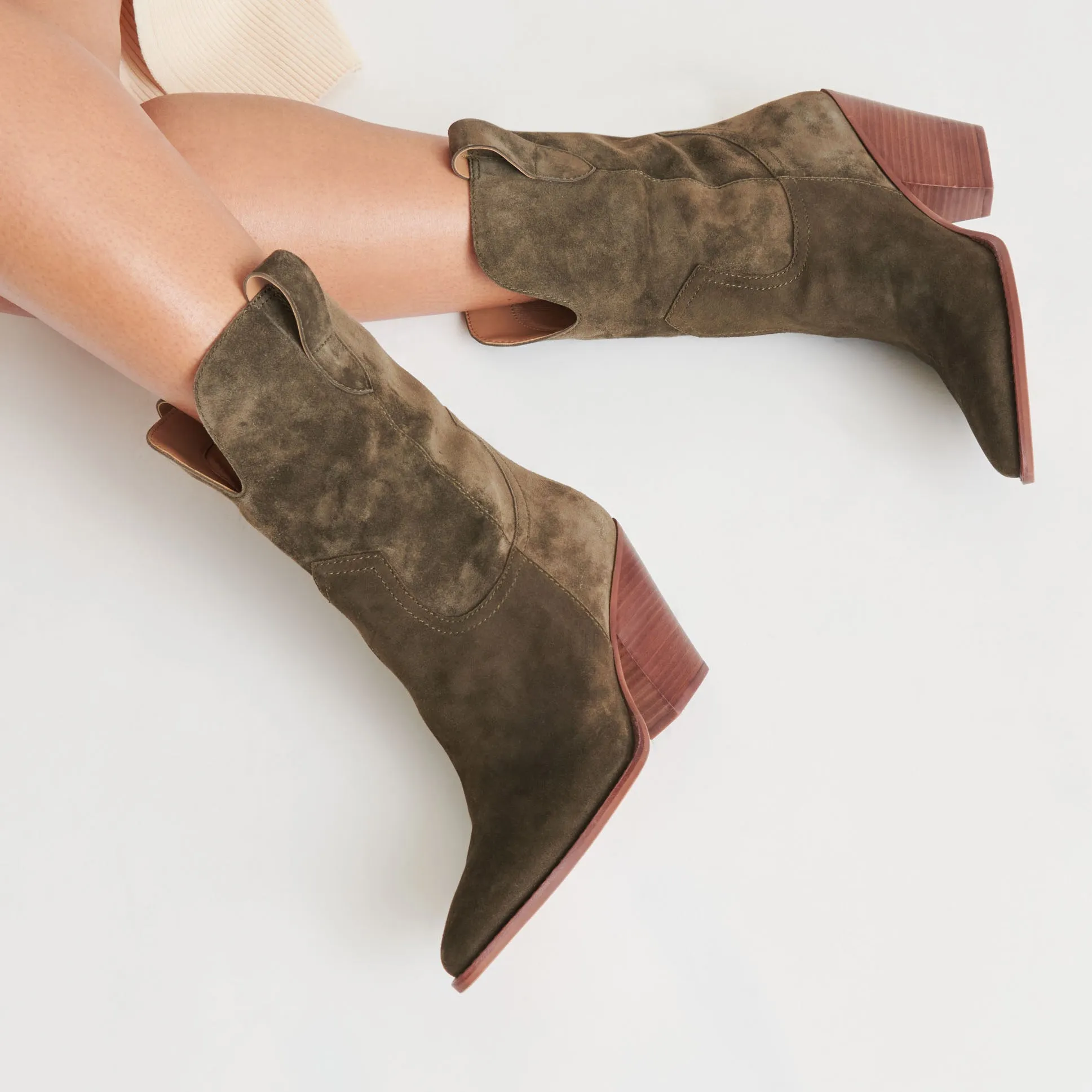 Comfort Padding dry surface JESSEY BOOTS MOSS SUEDE