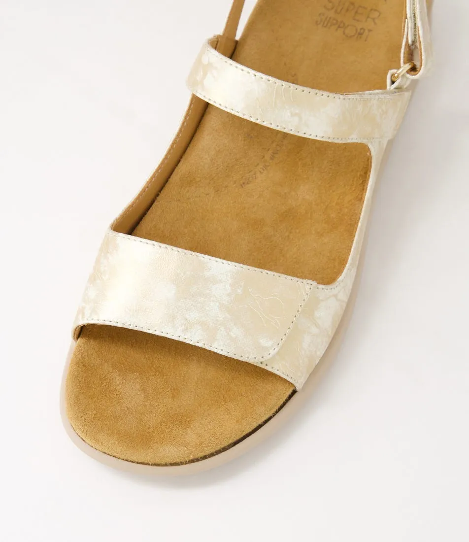 ZIERA BENJI Smudge Metal Almond Soft Step