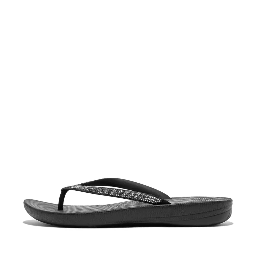 FitFlop IQUSHION Sparkle Flip-Flops Rich Jewel Classic Base