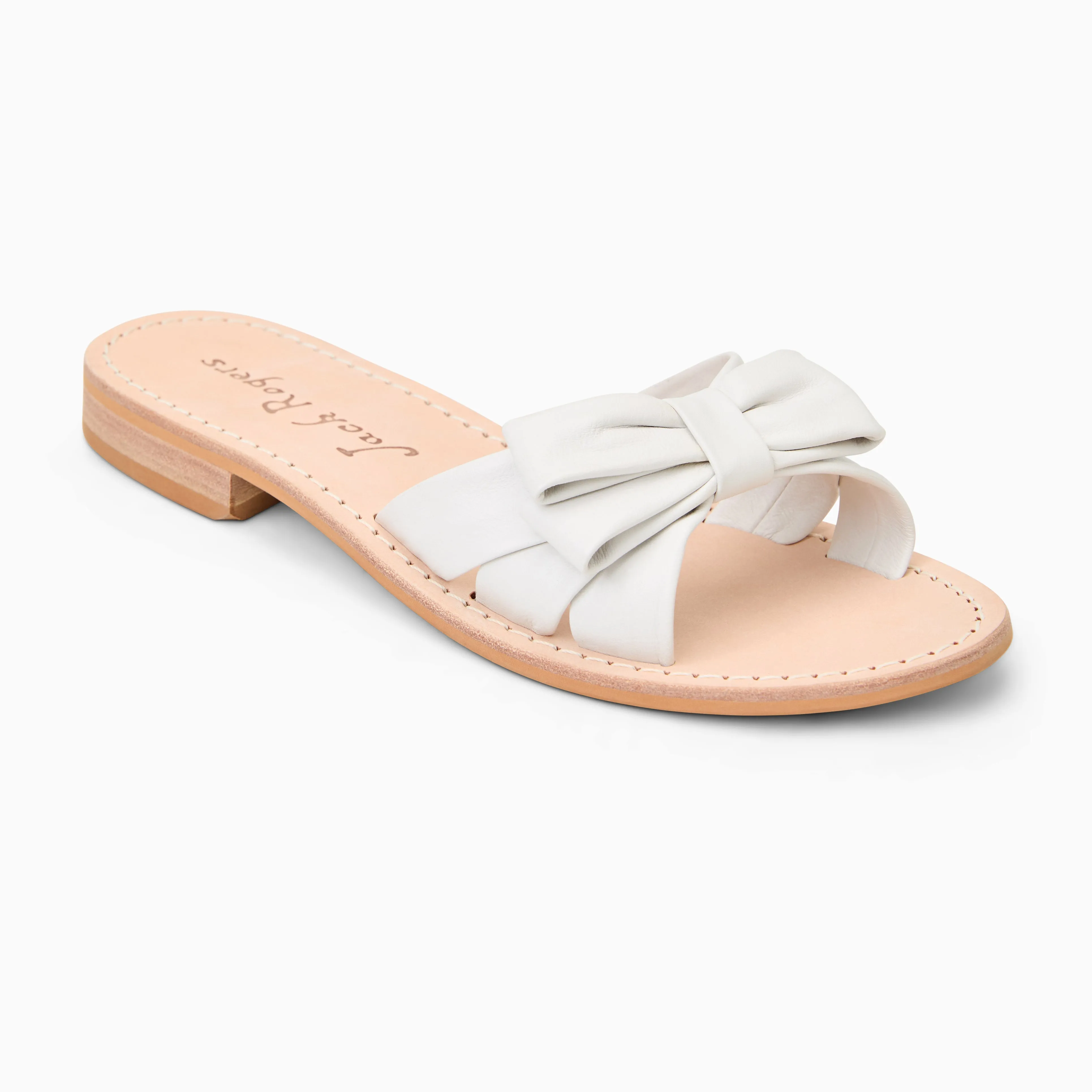 Stone Gray World Walk Brightly Bow Sandal