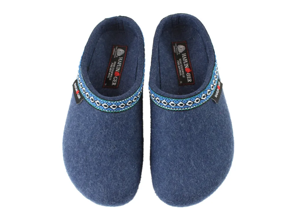 Haflinger Clogs Grizzly Franzl Jeans Match Fit