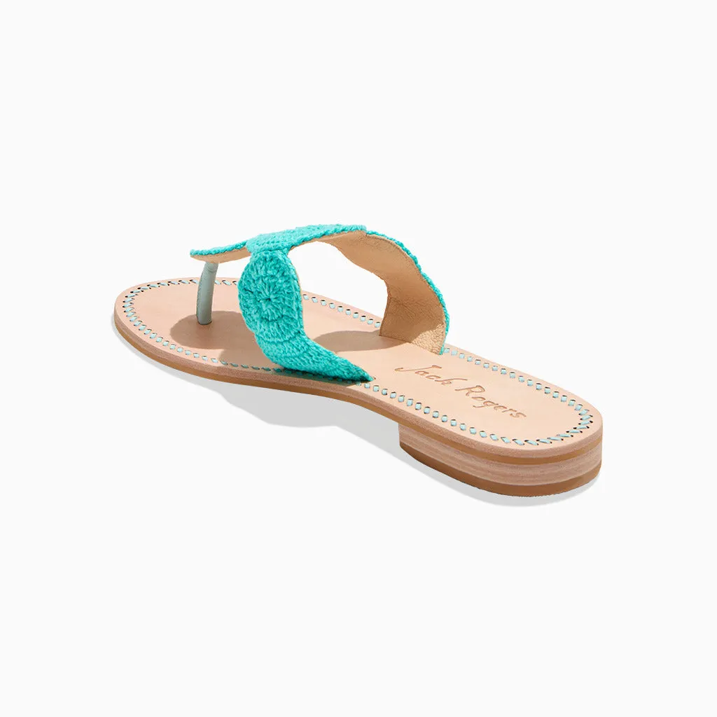 Jacks Crochet Sandal Rain Guard