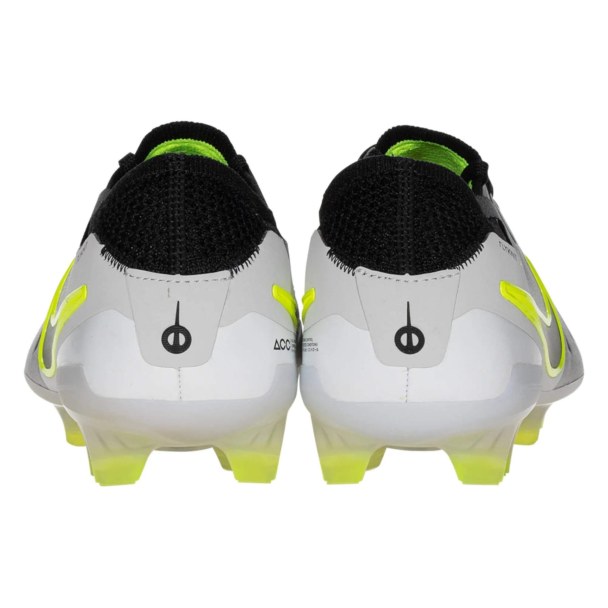 Traction Zone Nike Legend 10 Elite FG Soccer Cleats (Metallic Silver/Black-Volt)