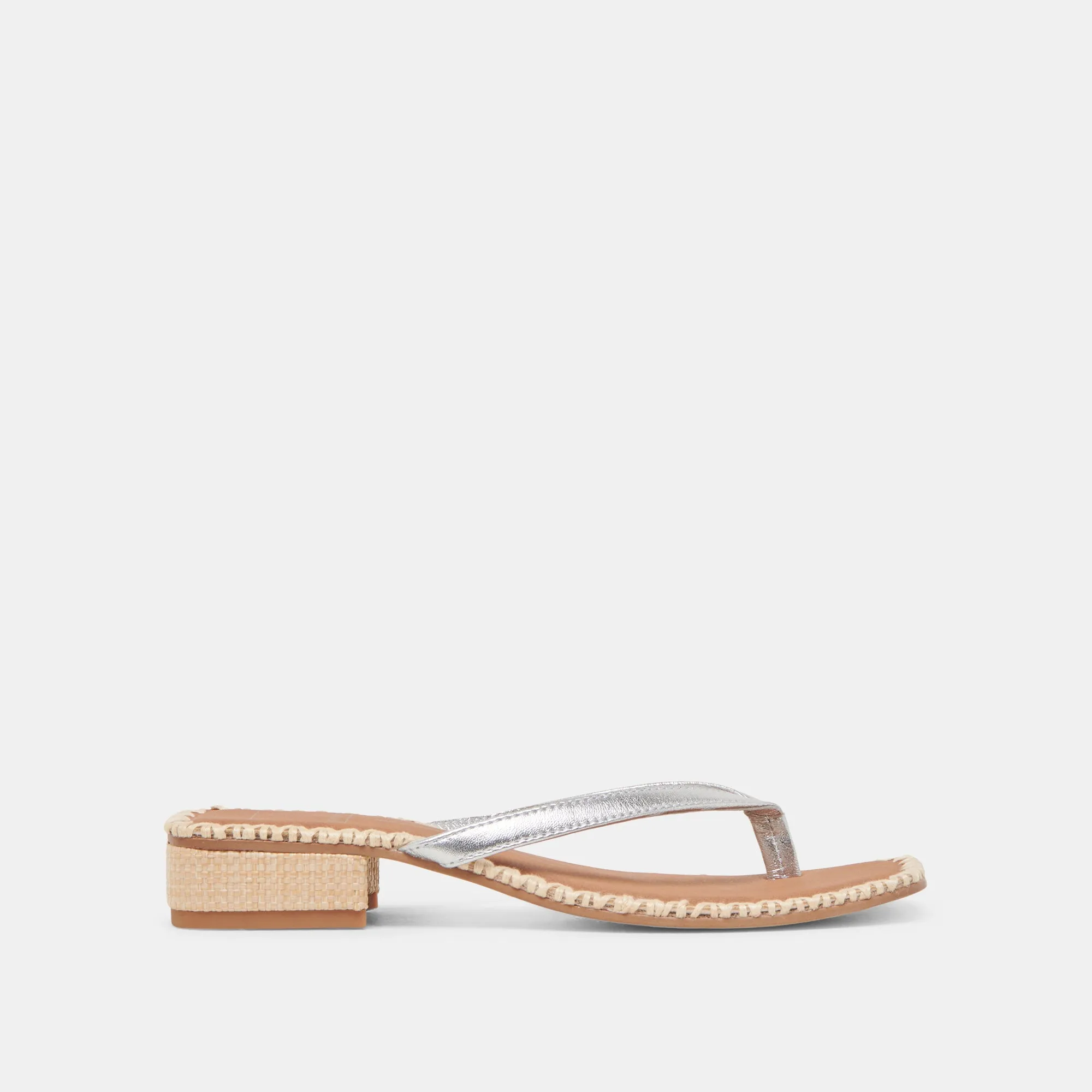 Crystal Heels BARTY SANDALS SILVER METALLIC LEATHER