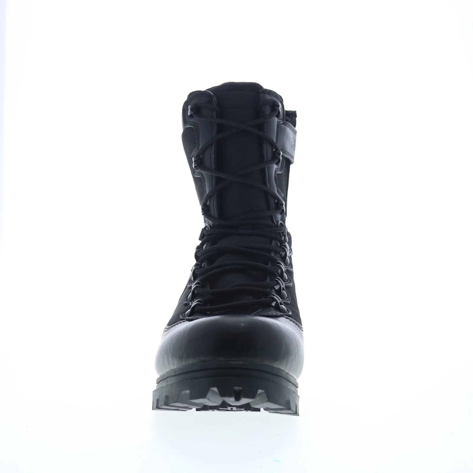 All-Purpose Style Smart Footwear Fila Stormer 1LM00117-001 Mens Black Leather Lace Up Work Boots