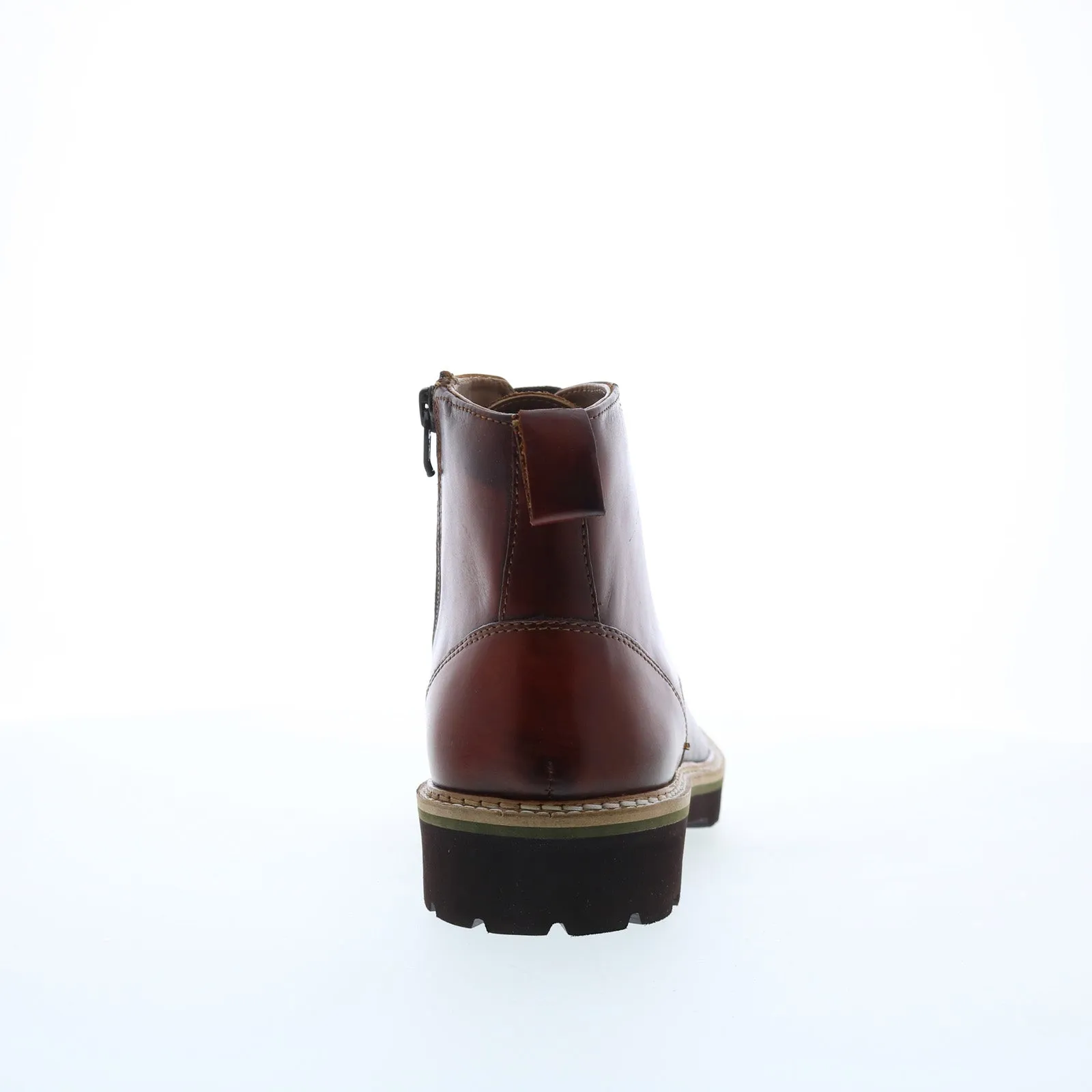 Durable Layer All terrain Steve Madden P-Krypto Mens Brown Leather Lace Up Casual Dress Boots