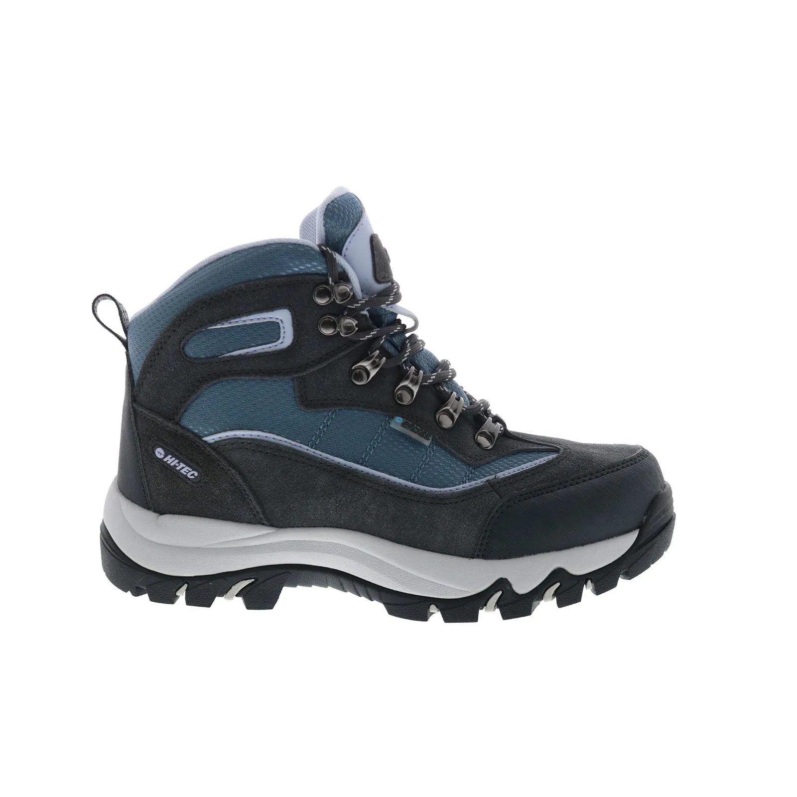 Ankle Lock Cold Trek Hi-Tec Skamania Mid Waterproof CH80049W-VD Womens Gray Suede Hiking Boots