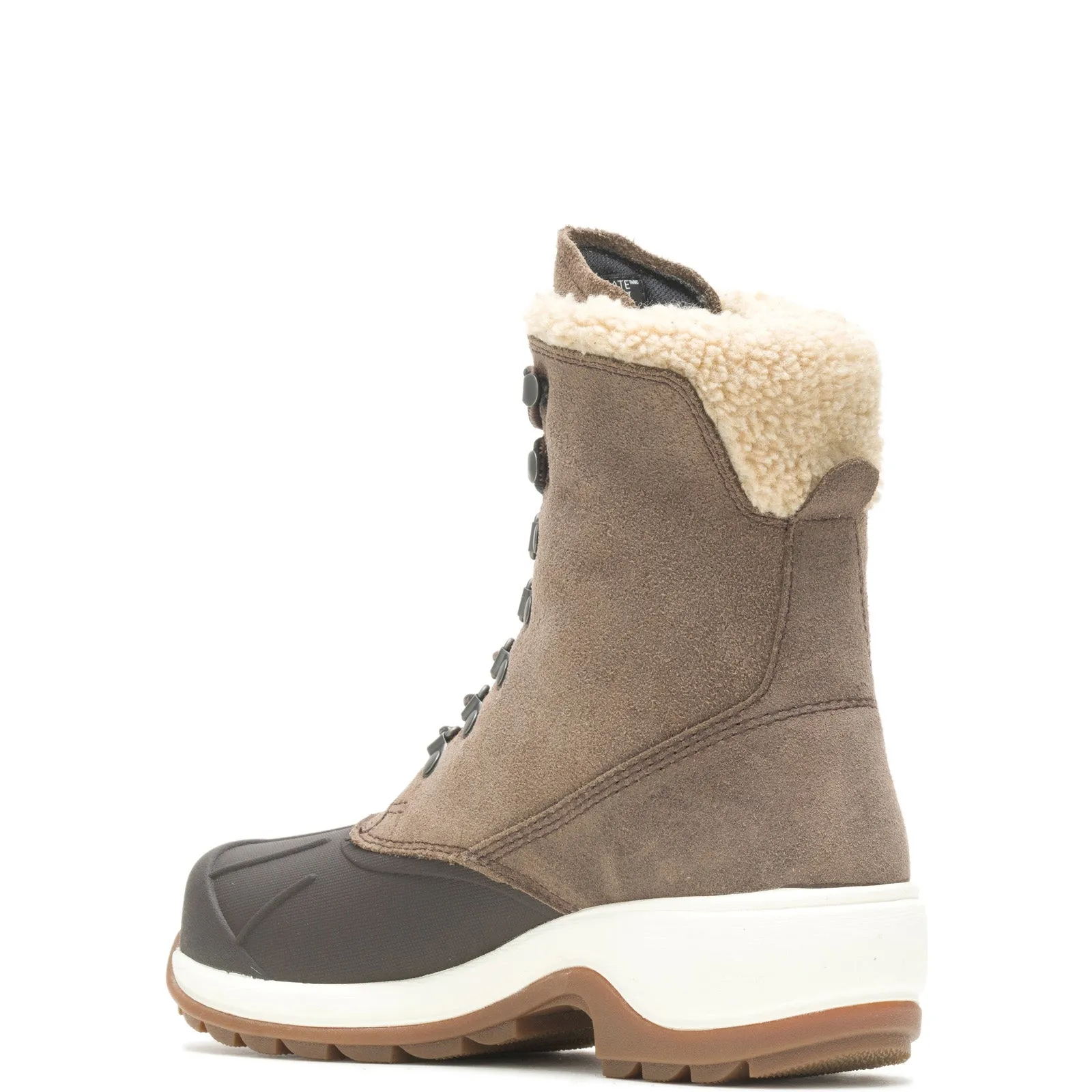 Wolverine Frost Insulated Tall W880217 Womens Brown Leather Work Boots Soft cushion Anti-Friction