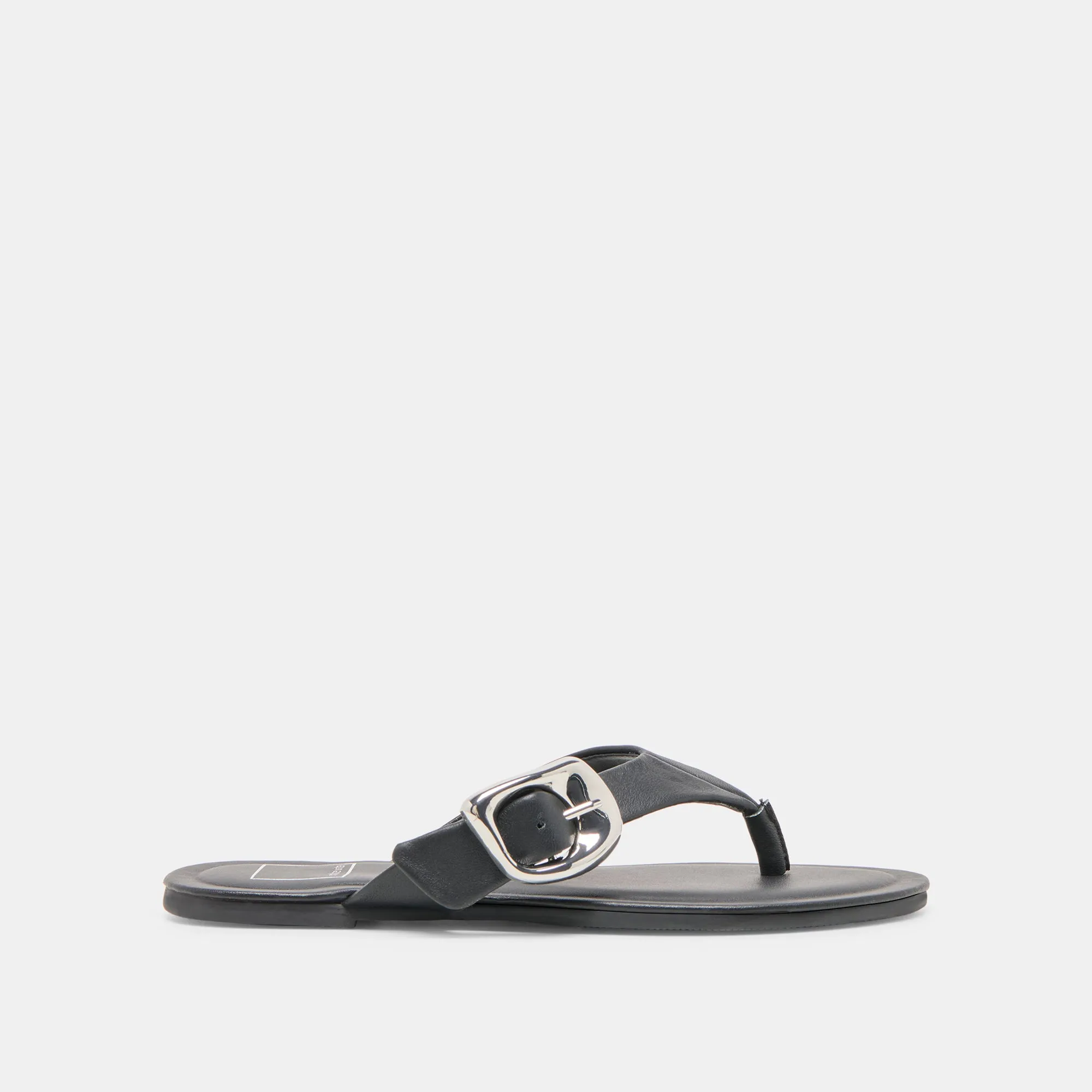 ROSSA SANDALS BLACK LEATHER Easy Flow Seamless Look