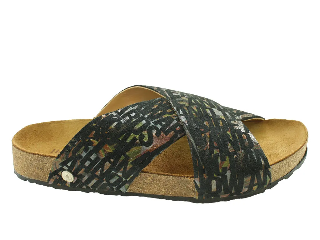 Size 38/UK5 only - Haflinger Sandals Mio Words Simple Slip
