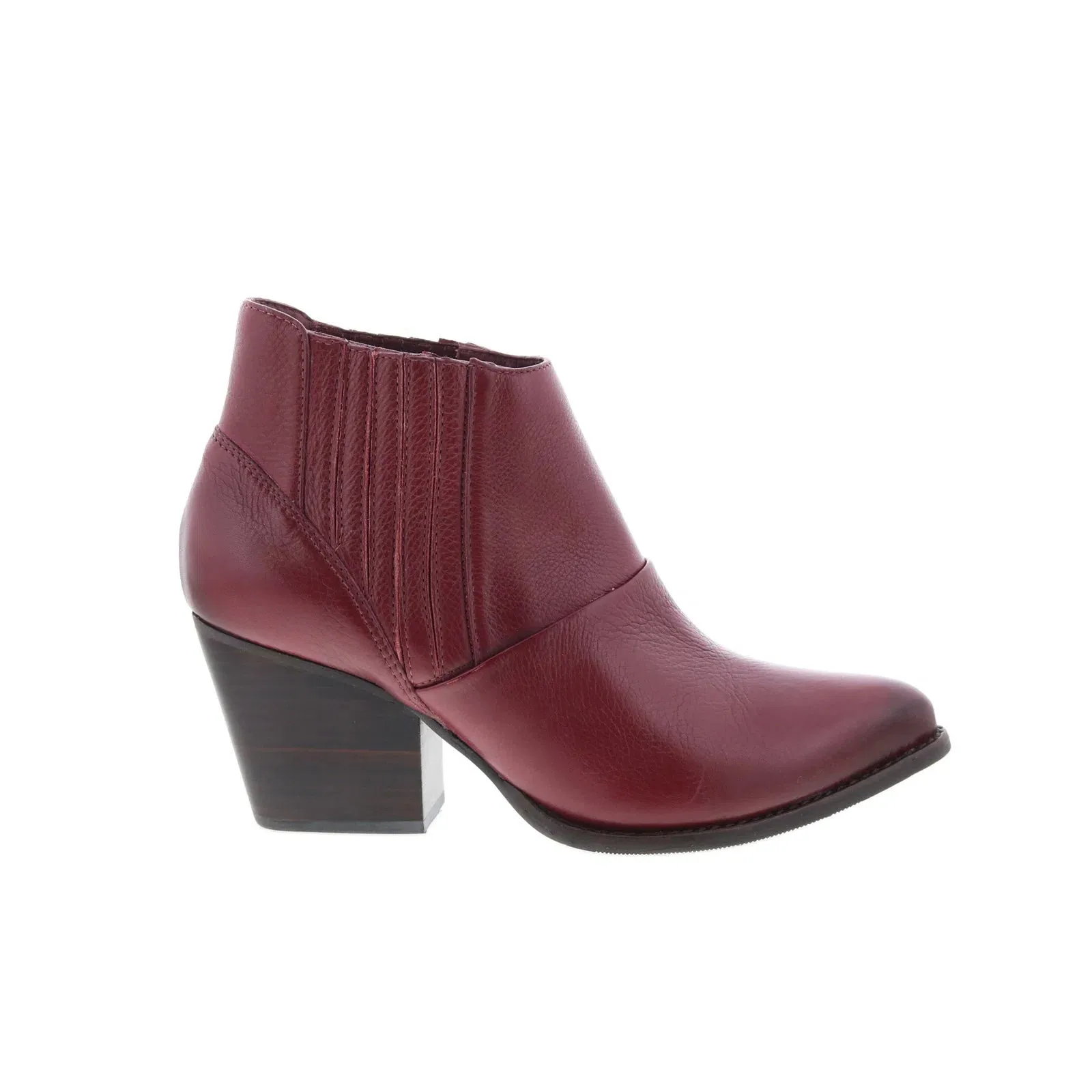 Johnston & Murphy Charlie 78-56514 Womens Red Leather Ankle & Booties Boots Year Round