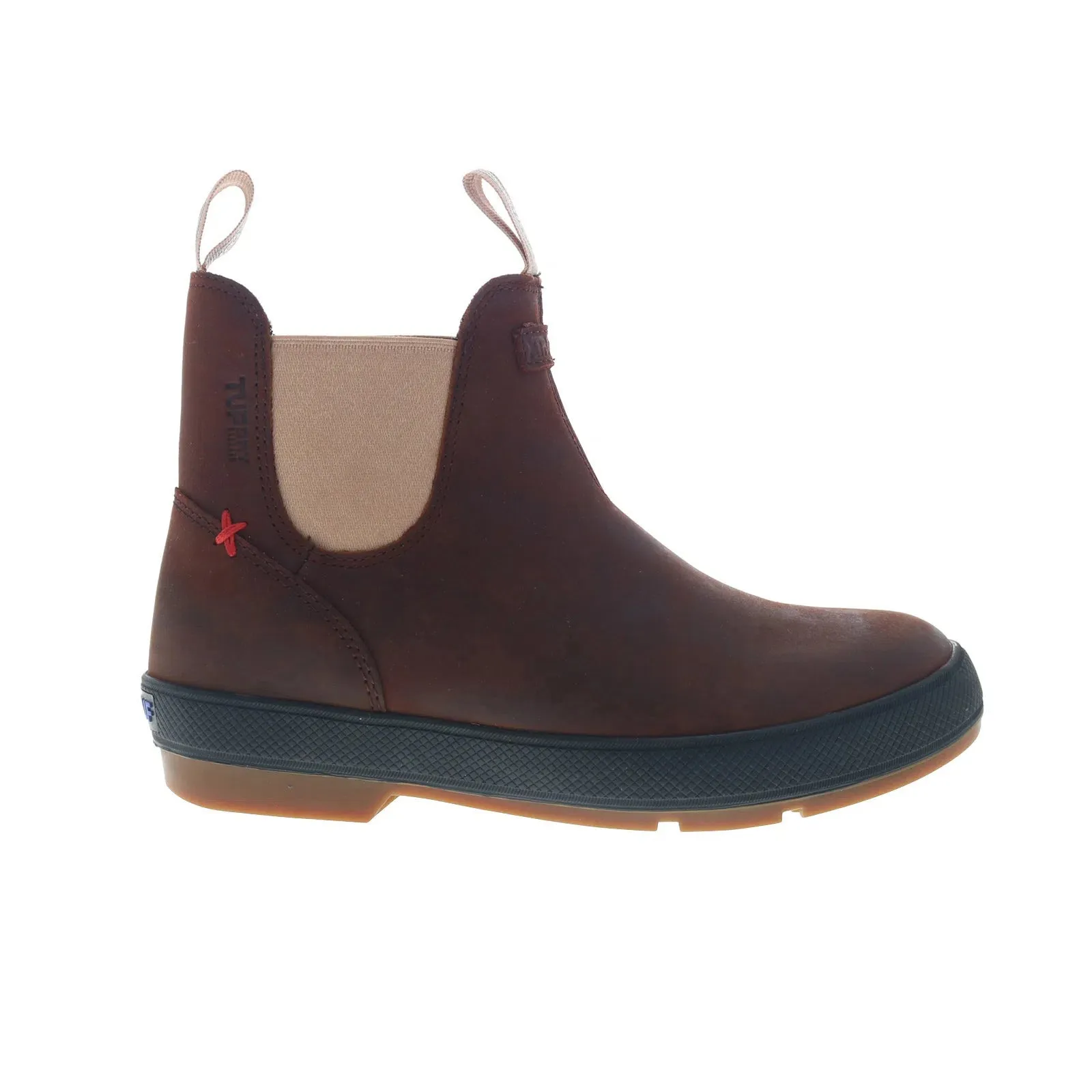 comfortable socks Xtratuf Legacy Leather Chelsea LCW901 Womens Burgundy Chelsea Boots