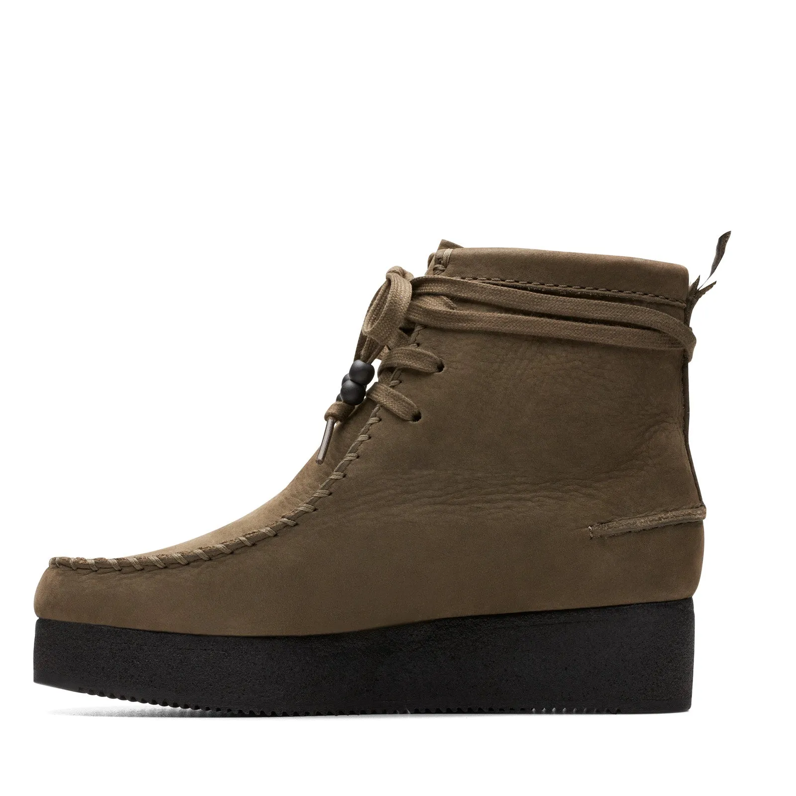 Clarks Wallabee Craft 26173248 Womens Brown Leather Lace Up Chukkas Boots Family Reunion