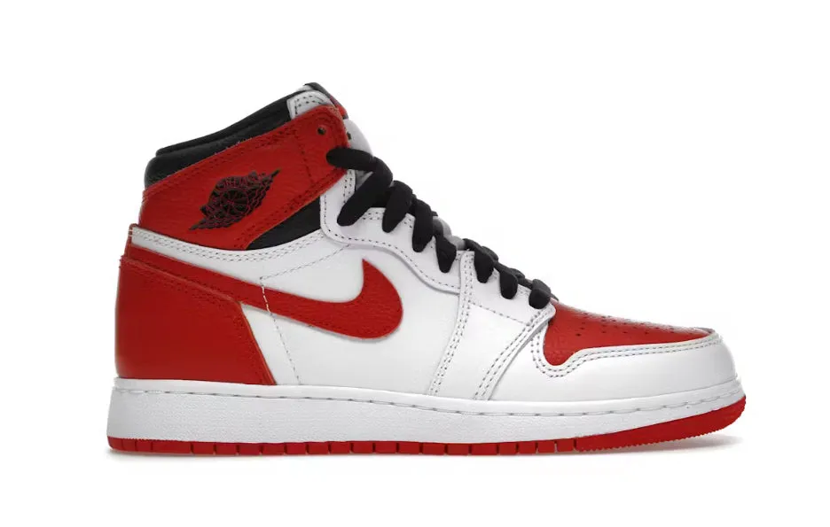 Jordan 1 Retro High OG Heritage (GS) Abrasion resistant