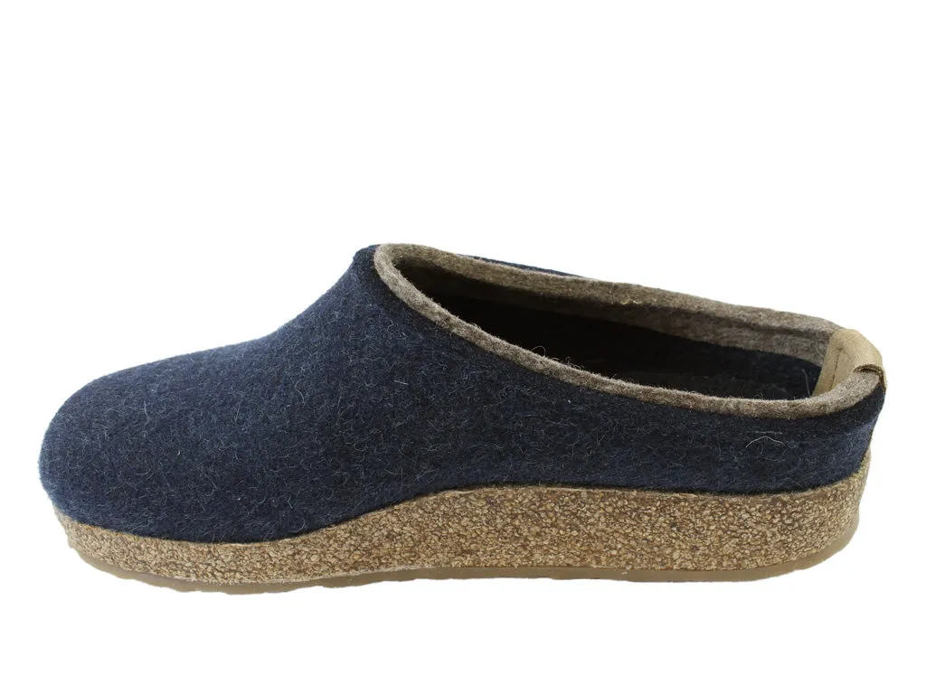 Haflinger Clogs Grizzly Kris Kapitan Blue Quick Flex