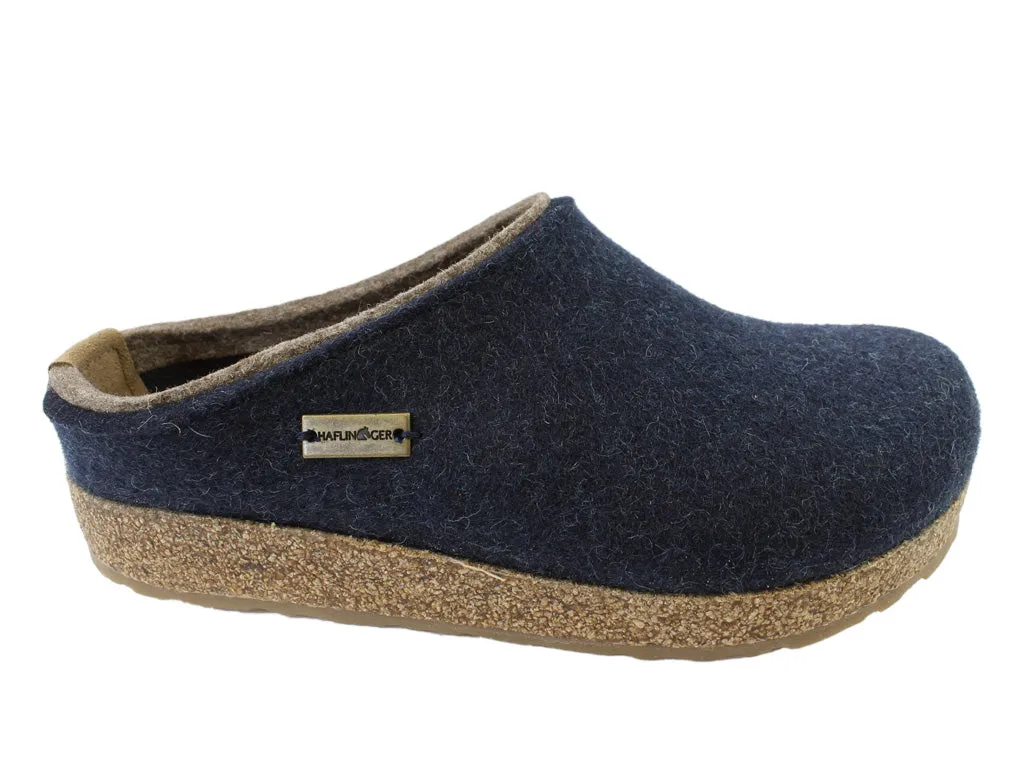 Haflinger Clogs Grizzly Kris Kapitan Blue Moist Guard