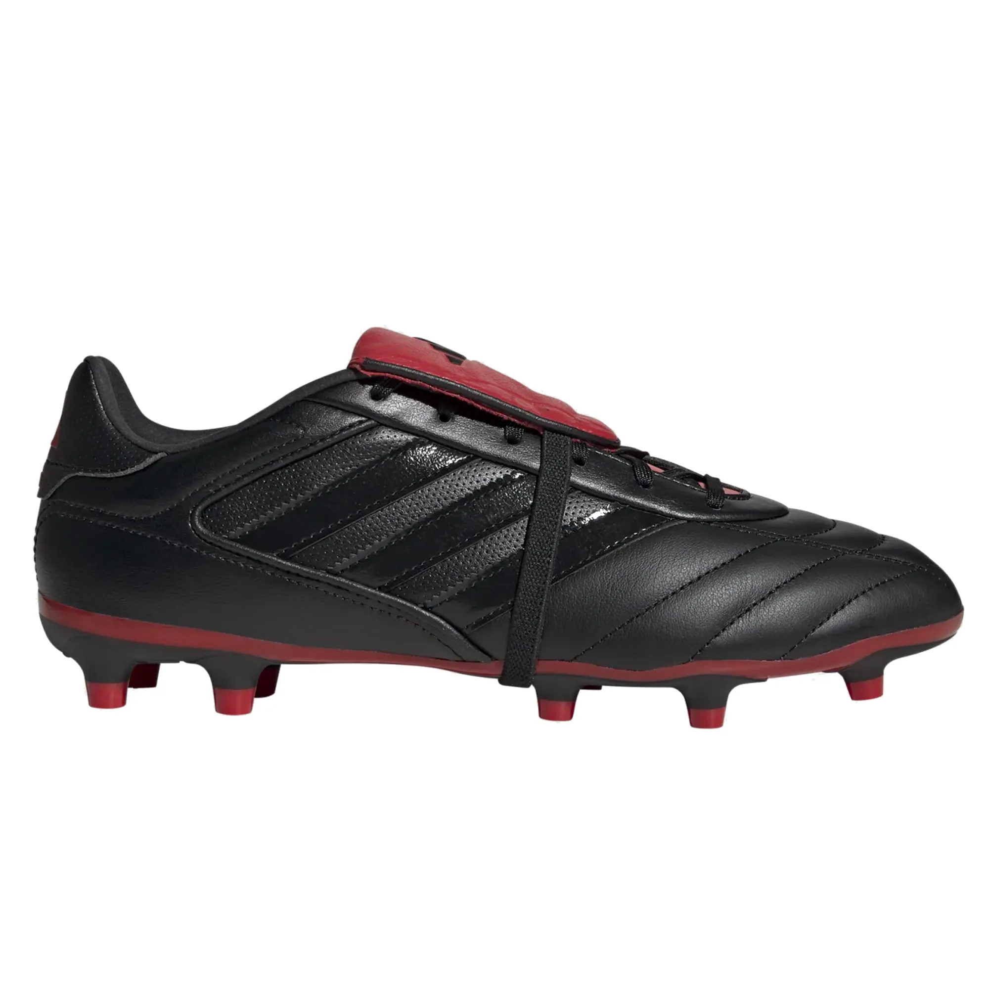 adidas Copa Gloro II FG Soccer Cleats (Black/Better Scarlet) Performance Gear