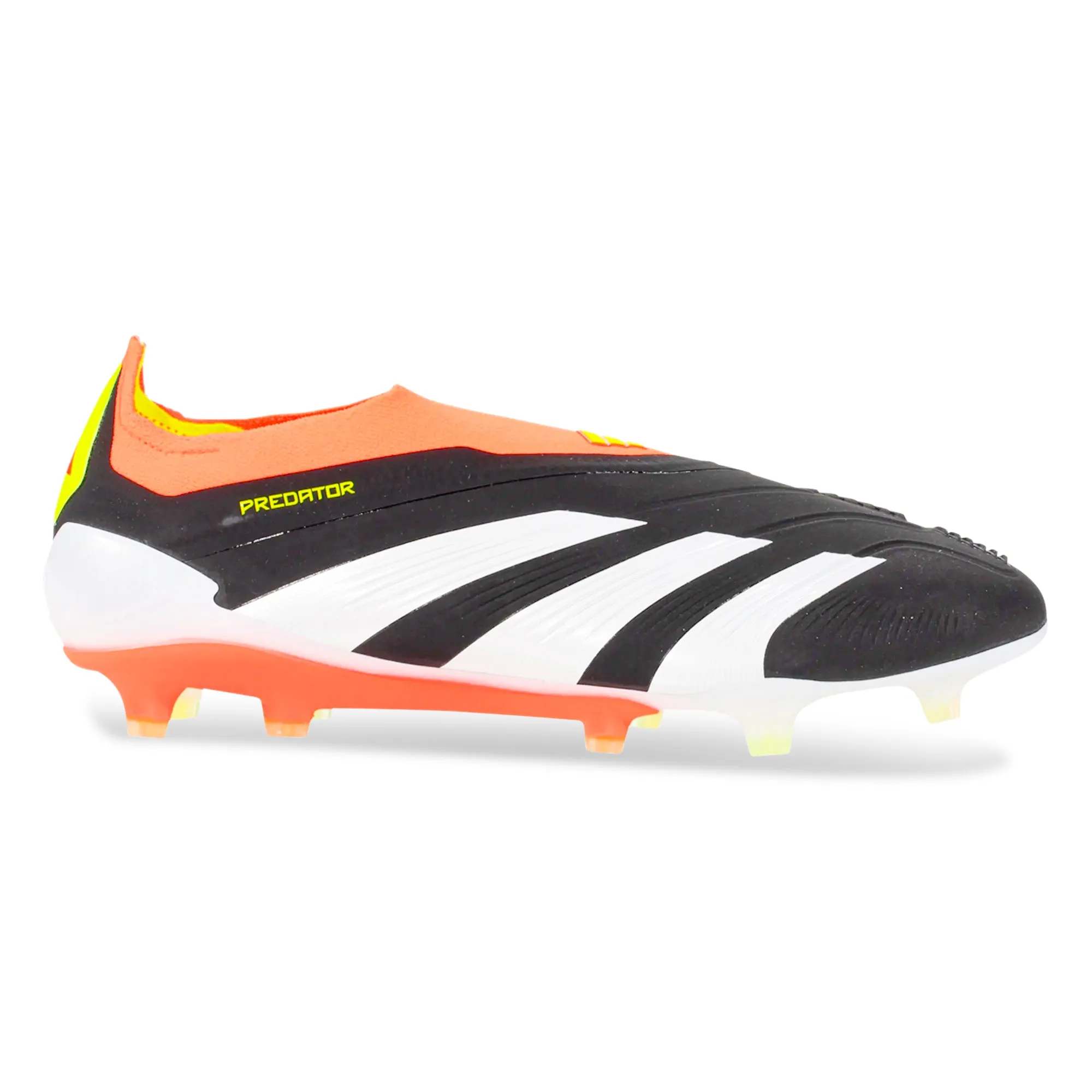 adidas Predator Elite LL FG Soccer Cleats (Black/Solar Red) Enhanced Agility