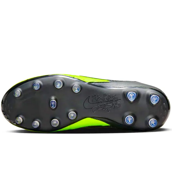 Speed Action Lace Lock Nike Premier III Firm Ground Soccer Cleats (Black/Black-Volt)