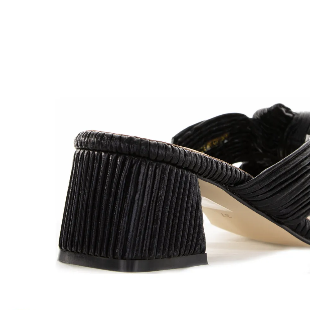 BRESLEY ANISTON BLACK Shock absorption Ultra High Heels