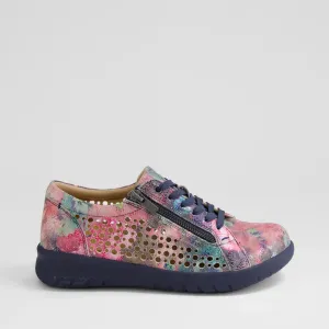 ZIERA SHOVO FUCHSIA FLORAL Comfort Ankle