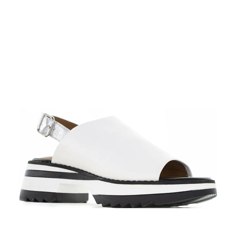 Foot Love Long Wear ALFIE & EVIE LOLLY WHITE SILVER