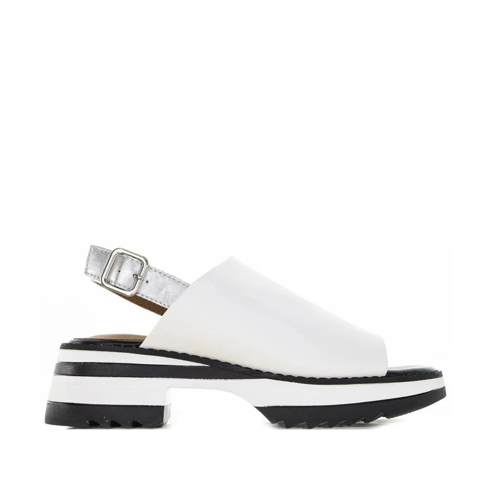 Daily Wear Shoes Cool Surface ALFIE & EVIE LOLLY WHITE SILVER