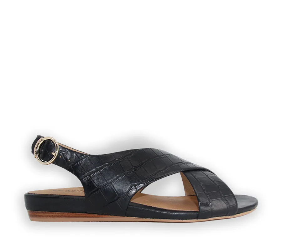 Sunshine Walk FRANKiE4 AMBER BLACK CROC
