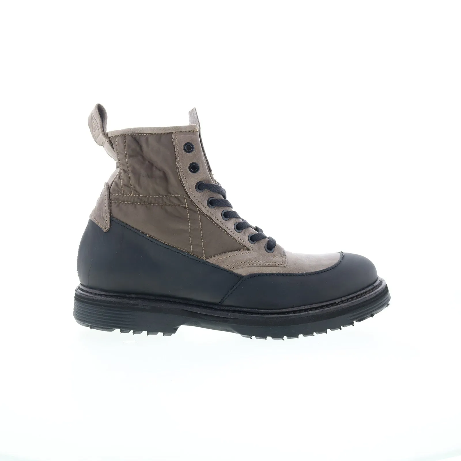 A.S. 98 Rupert Mens Gray Synthetic Lace Up Casual Dress Boots Comfortable ankle support Warm Comfort