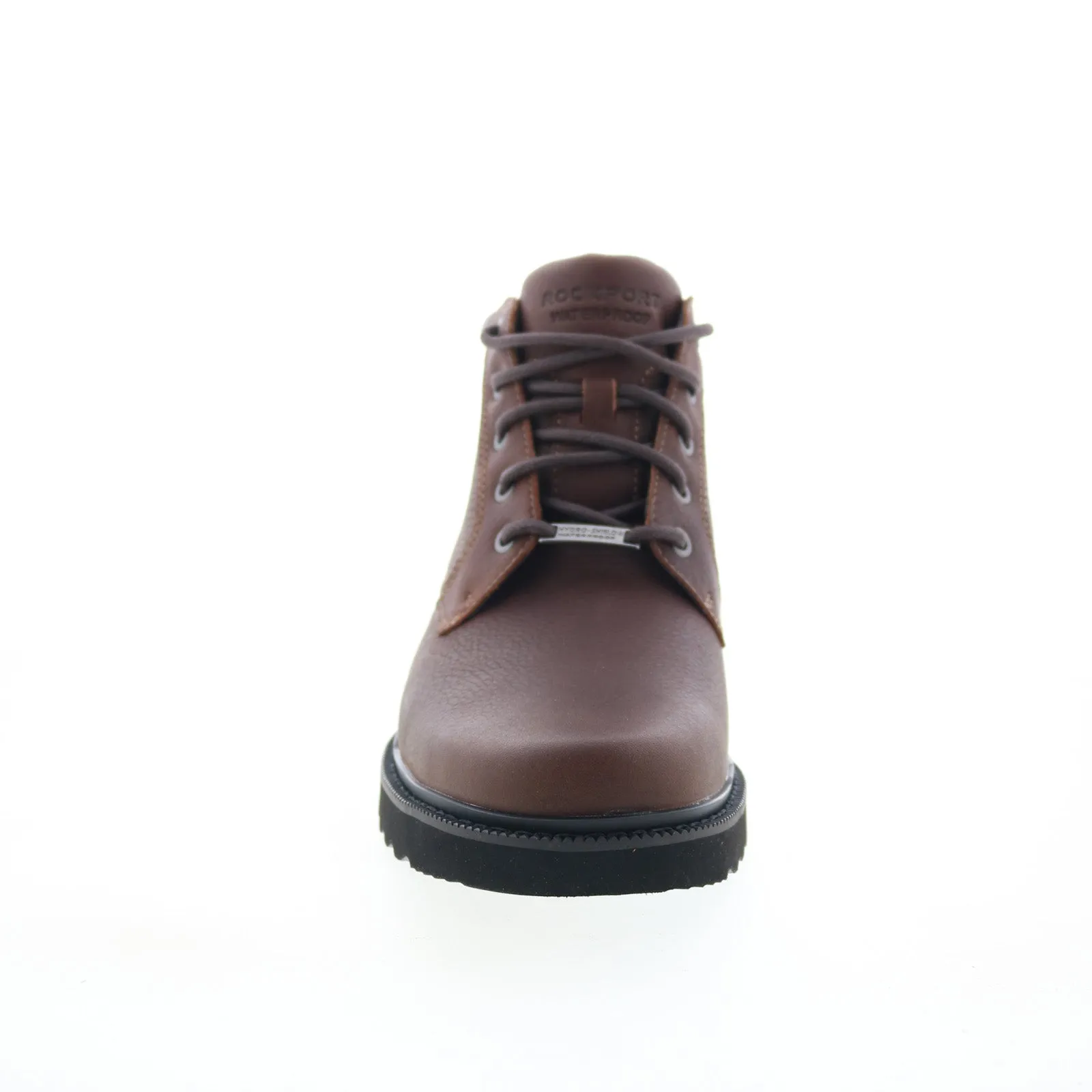 Hard Terrain Comfortable Balance Rockport Northfield Plain Toe Boot Mens Brown Extra Wide Casual Dress Boots