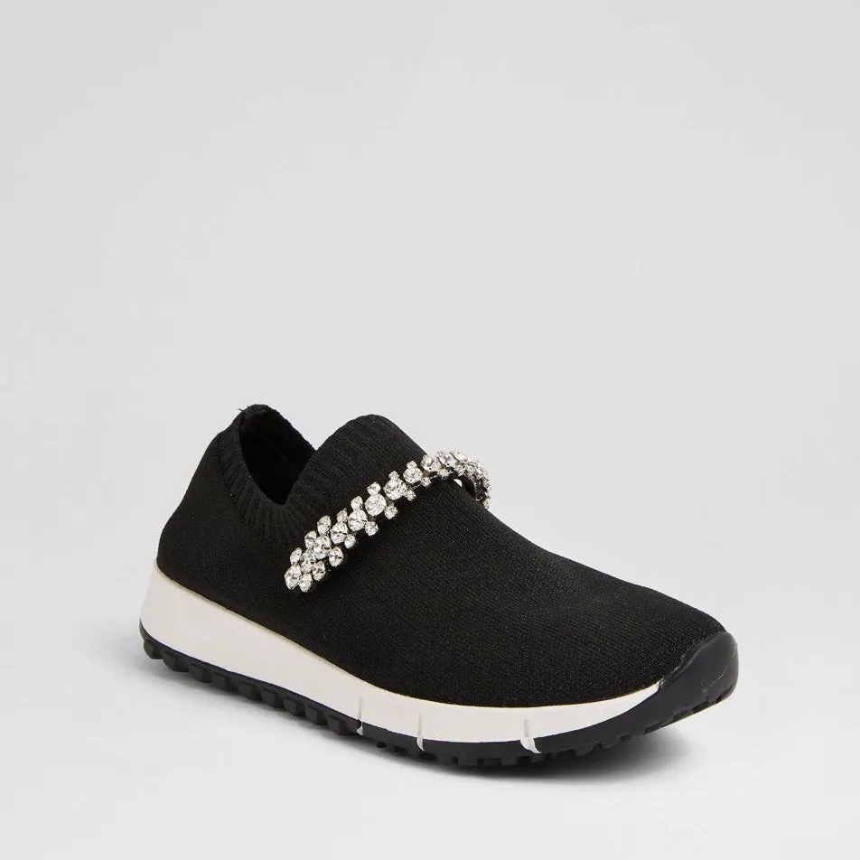 DJANGO & JULIETTE JOLO BLACK SILVER Relax Step Shoes