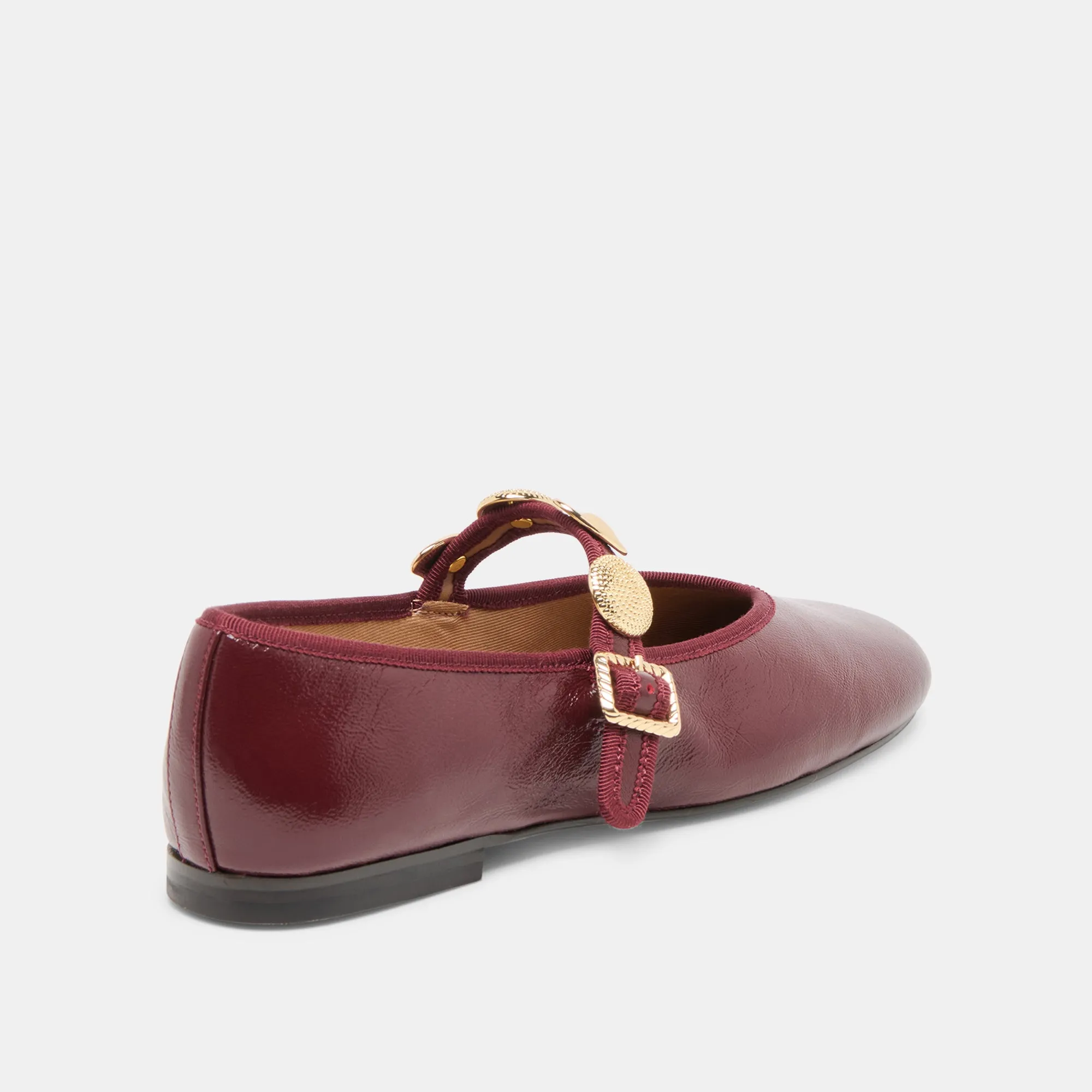 RELAN BALLET FLATS OXBLOOD LEATHER Practical Wear Dinner Out