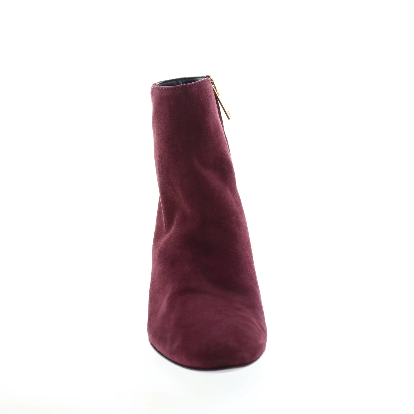Bruno Magli Vinny BW2VINJ1 Womens  Red Suede Zipper Casual Dress Boots All weather