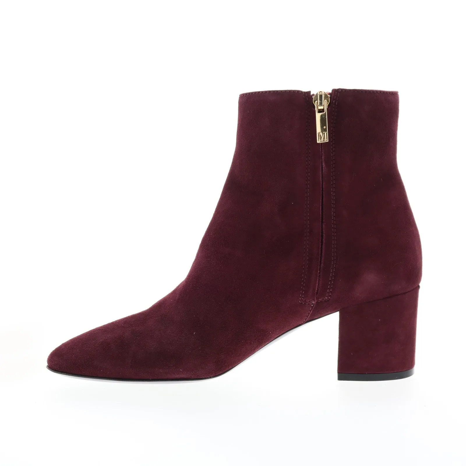 Bruno Magli Vinny BW2VINJ1 Womens  Red Suede Zipper Casual Dress Boots Quality Sole Thermal Protection