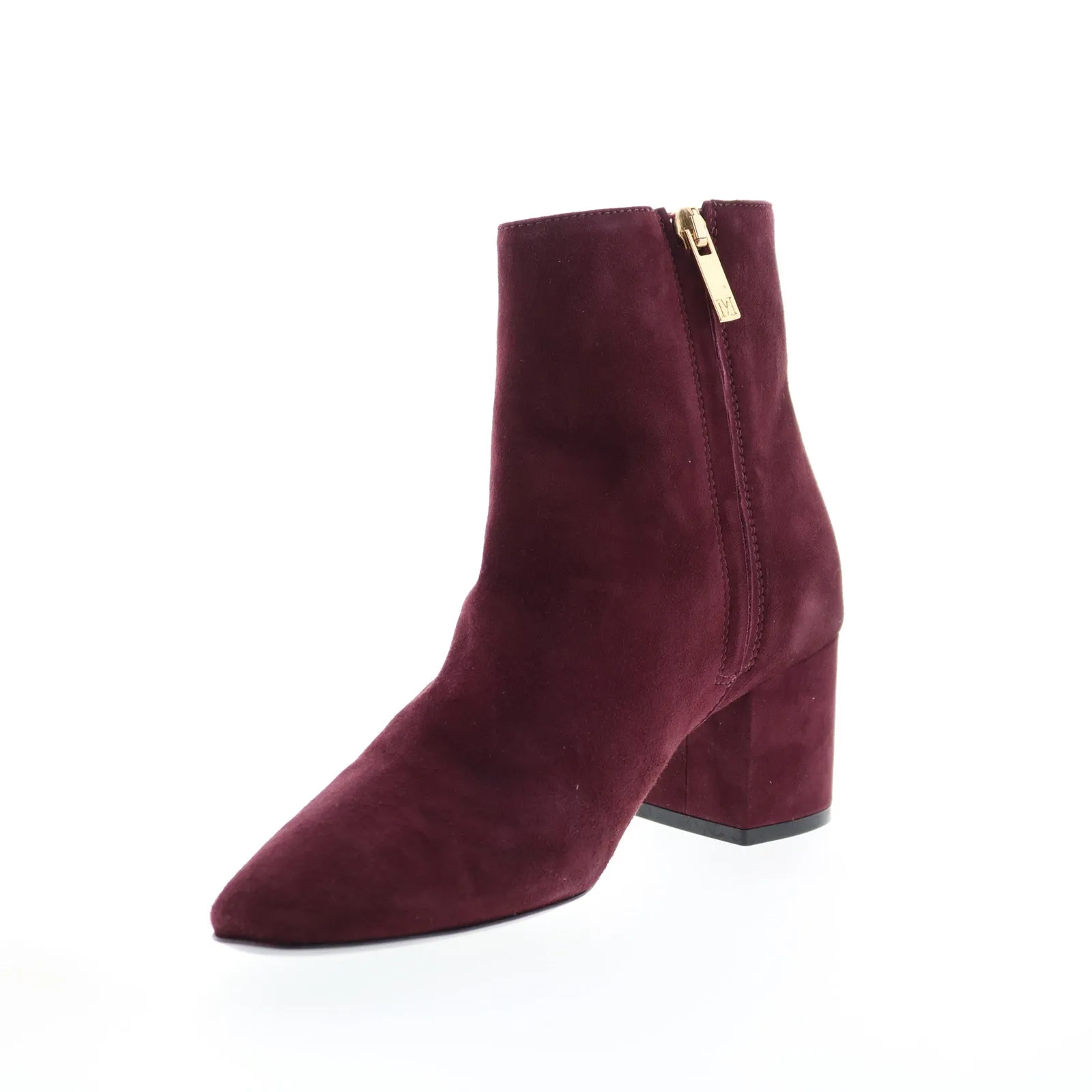 Quick Wear Timeless Quality Bruno Magli Vinny BW2VINJ1 Womens  Red Suede Zipper Casual Dress Boots