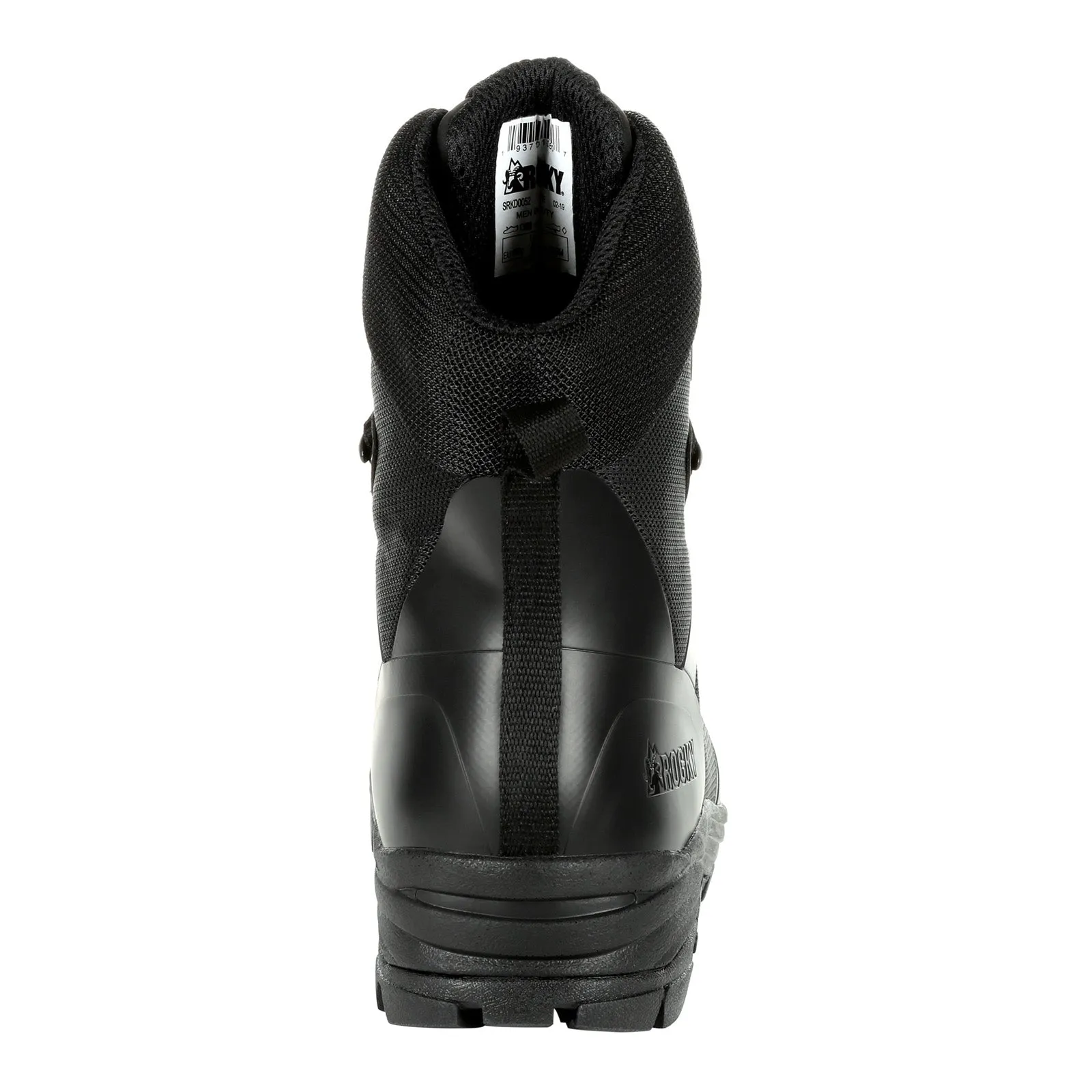 Snow Explorer Stability Base Rocky Code Blue 8" Public Service RKD0052 Mens Black Leather Tactical Boots