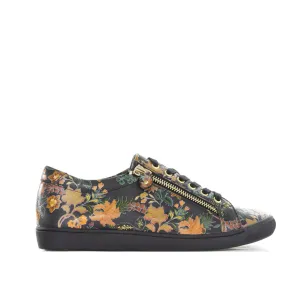 ZIERA DIANN BLACK VINTAGE FLORAL Smart Fit