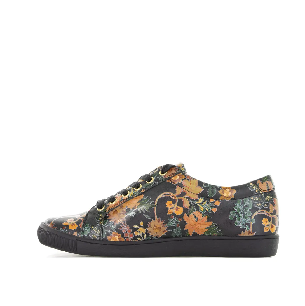 ZIERA DIANN BLACK VINTAGE FLORAL Heritage Line