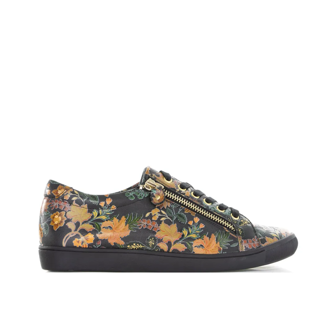 Stride Easy Show Stage ZIERA DIANN BLACK VINTAGE FLORAL