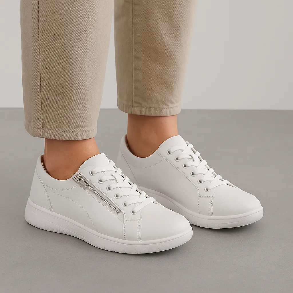 ZIERA SOLAR WHITE Elastic Comfort Midsole