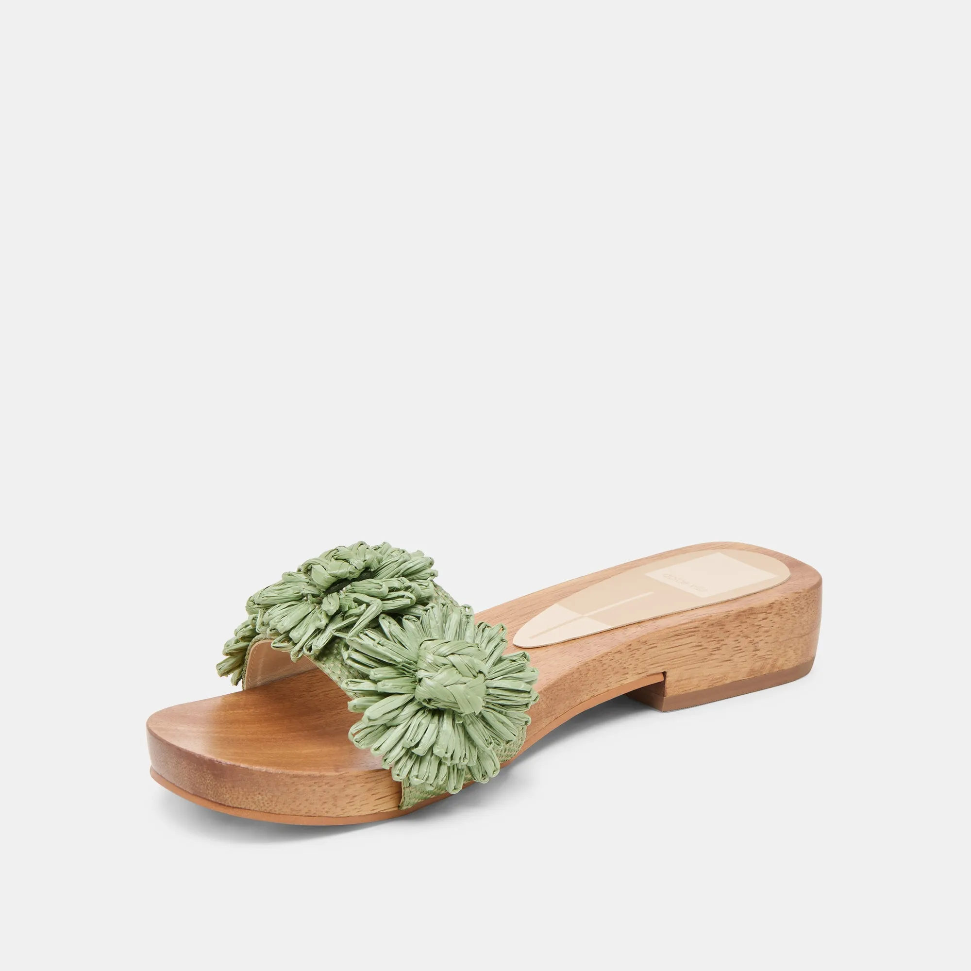 ARIENA SANDALS JADE FLORAL RAFFIA Versatile Travel Shoes