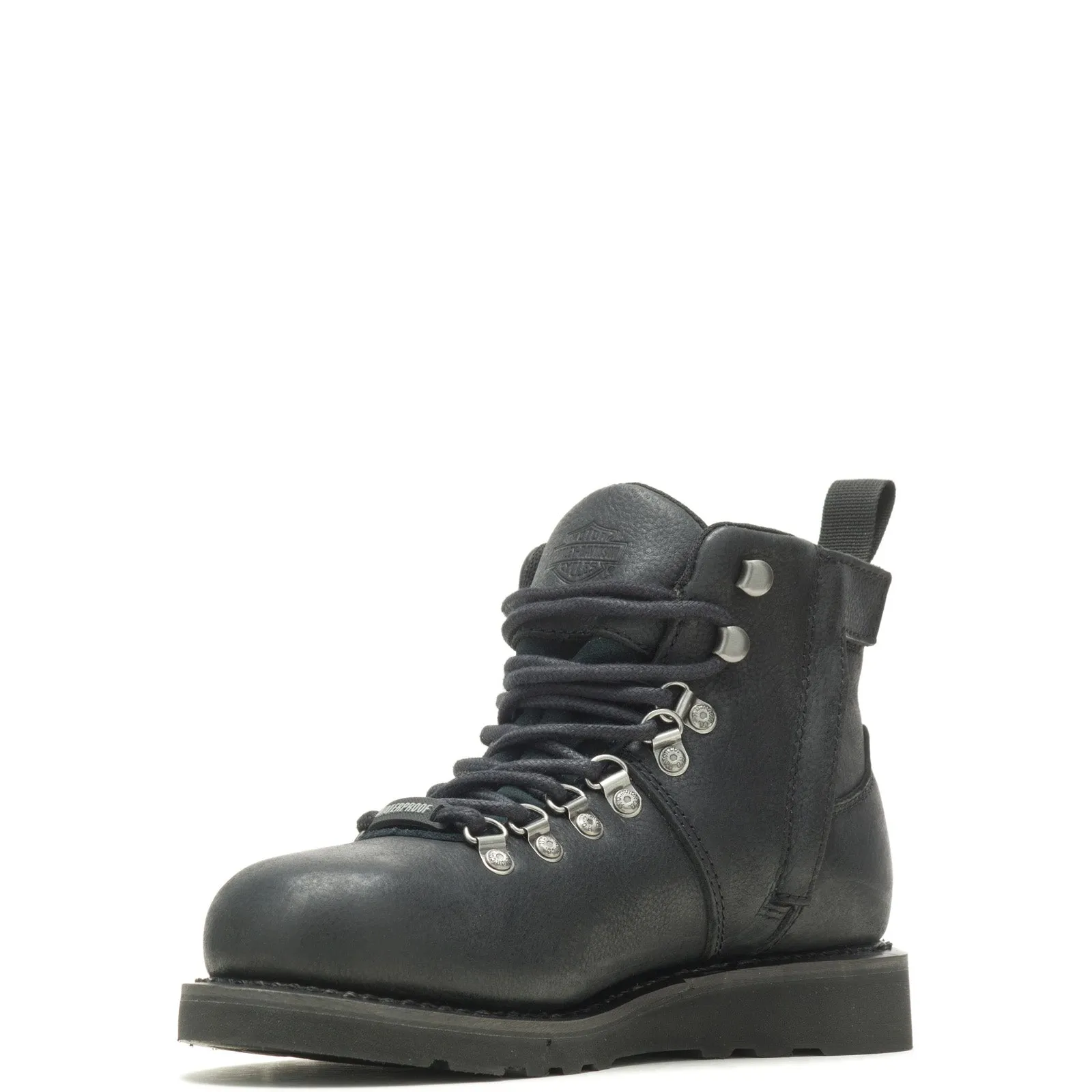 Harley-Davidson Denway 4" D87233 Womens Black Leather Motorcycle Boots Chill Weather