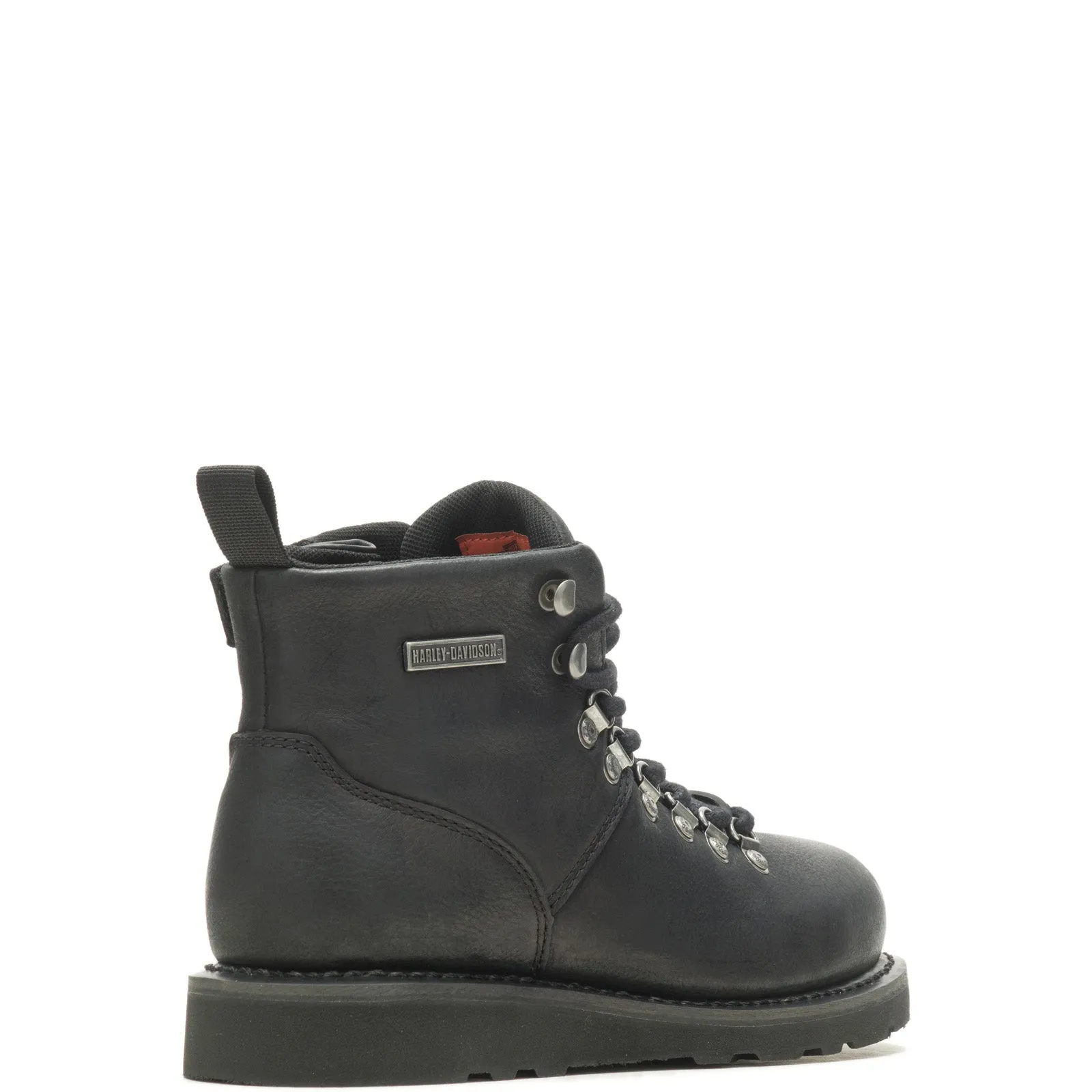 Adjustable Straps Harley-Davidson Denway 4" D87233 Womens Black Leather Motorcycle Boots