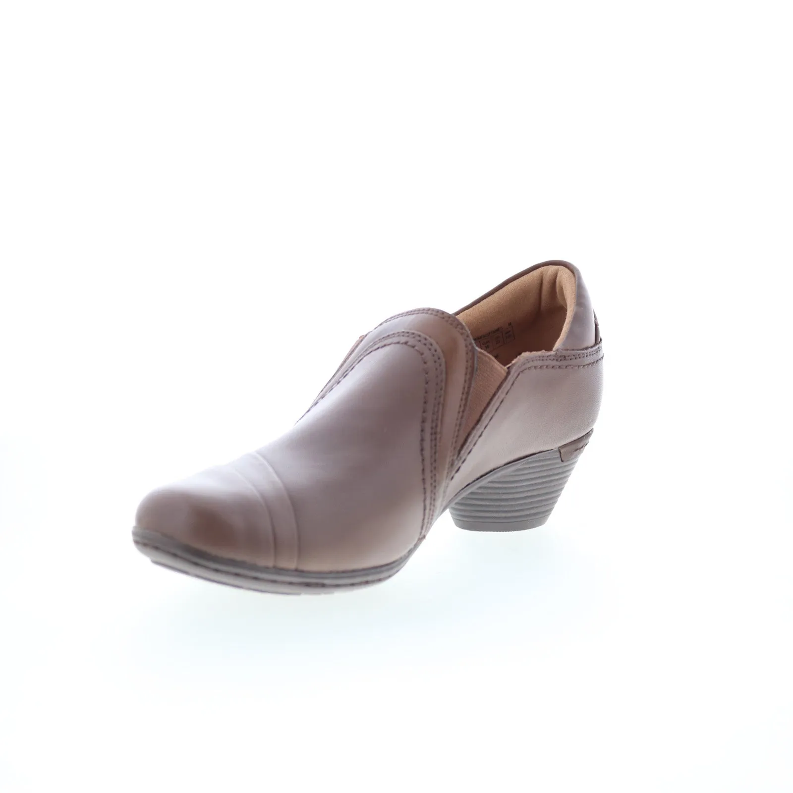 Heavy Use Graduation Ceremony Cobb Hill Laurel Slip-On CI9528 Womens Brown Narrow Ankle & Booties Boots