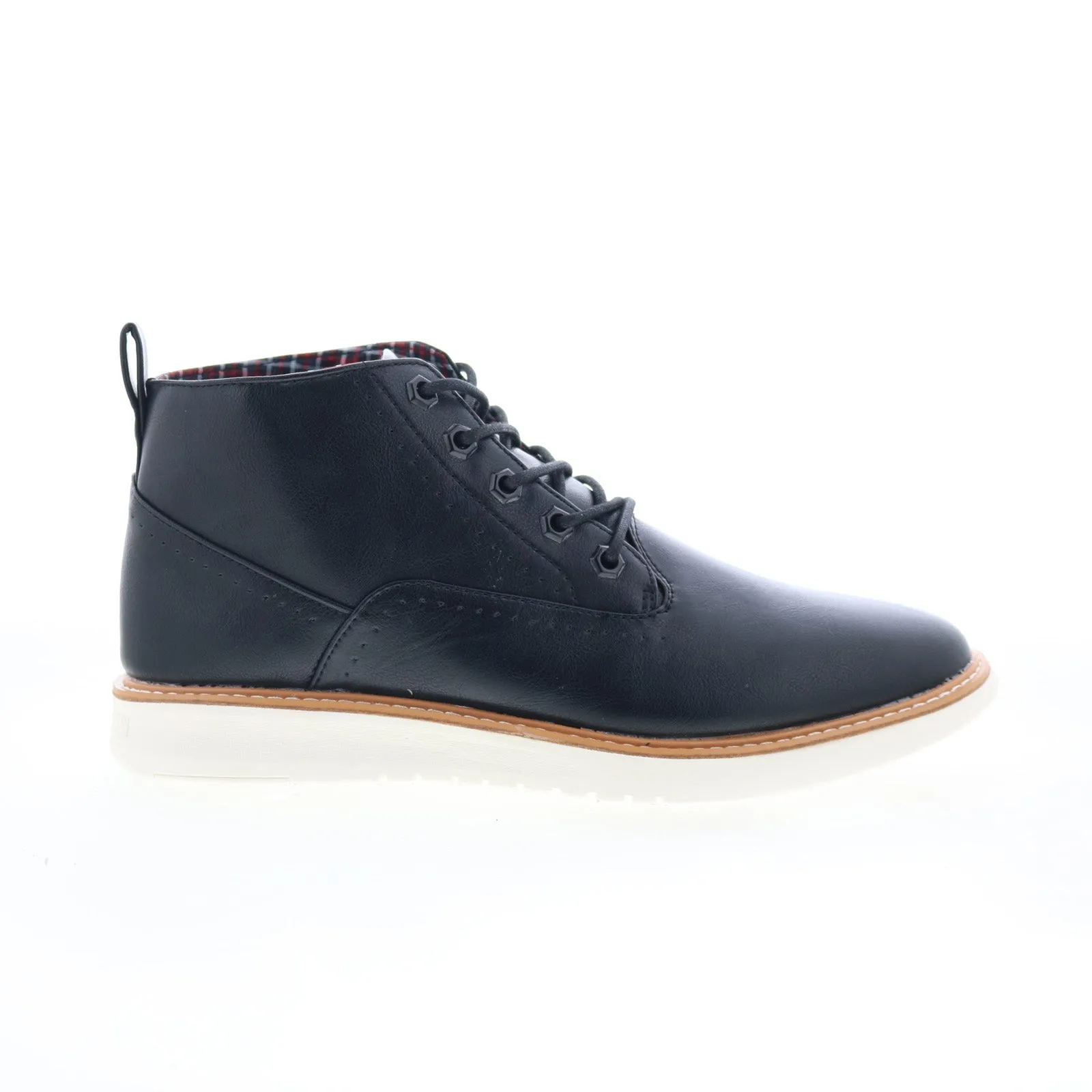 Fashion Comfort Modern Cut Ben Sherman NU Casual Chukka BNMS19011-01A1 Mens Black Casual Dress Boots
