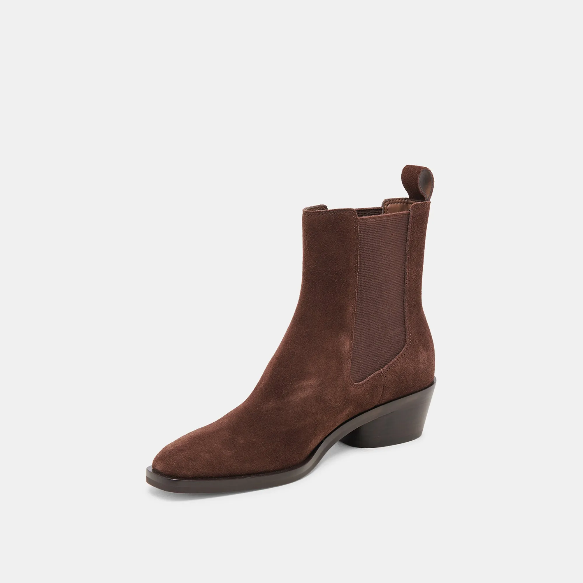 High-End Craftsmanship FOSTER BOOTIES DK BROWN SUEDE