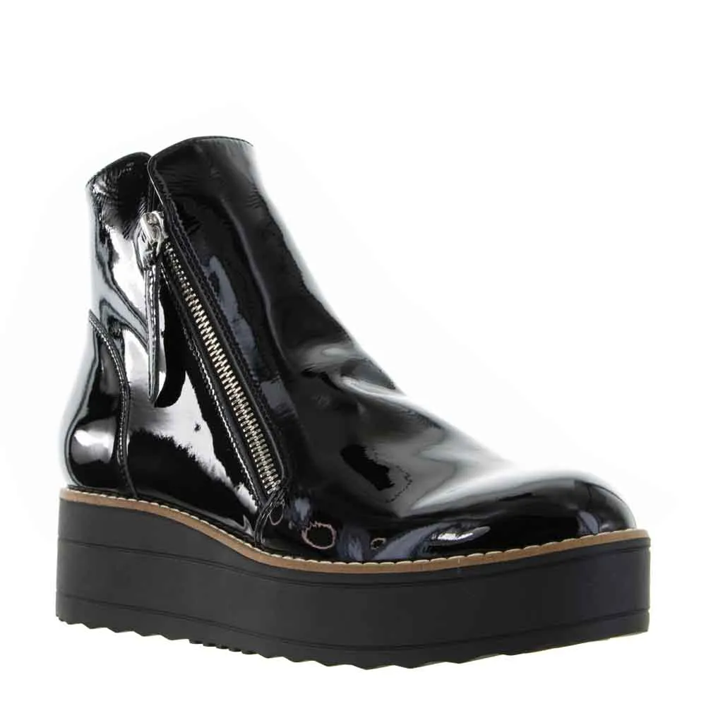 Comfortable Footwear TOP END NENE BLACK PATENT